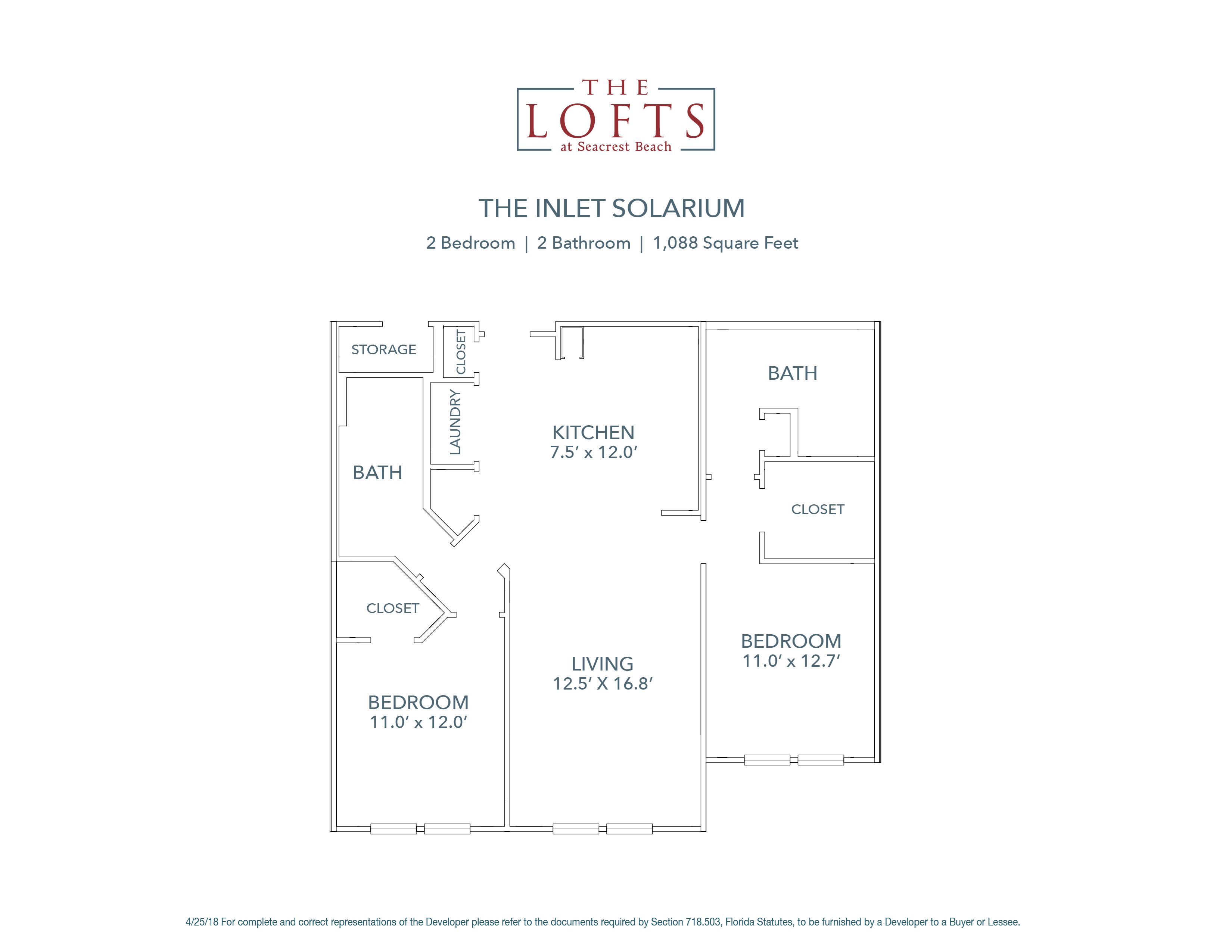 The Inlet Solarium Floor Plan 9